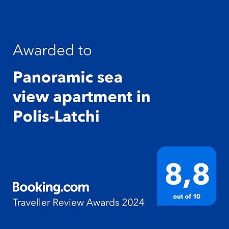 Panoramic Sea View Apartment In Polis-Latchi Exterior foto