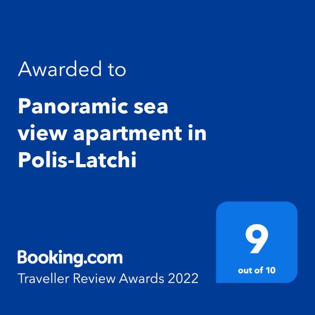 Panoramic Sea View Apartment In Polis-Latchi Exterior foto