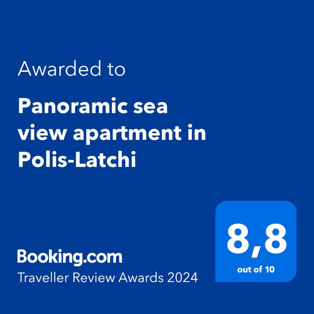 Panoramic Sea View Apartment In Polis-Latchi Exterior foto